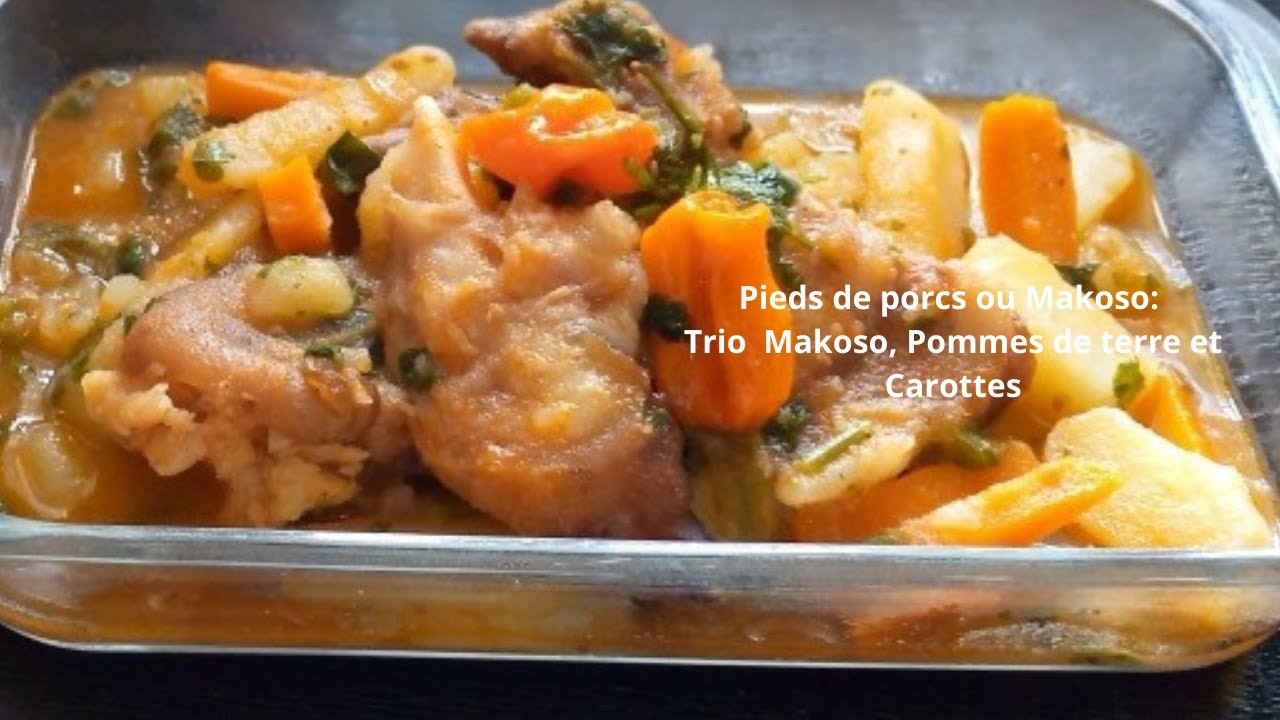 MAKOSSO AU POMME DE TERRE